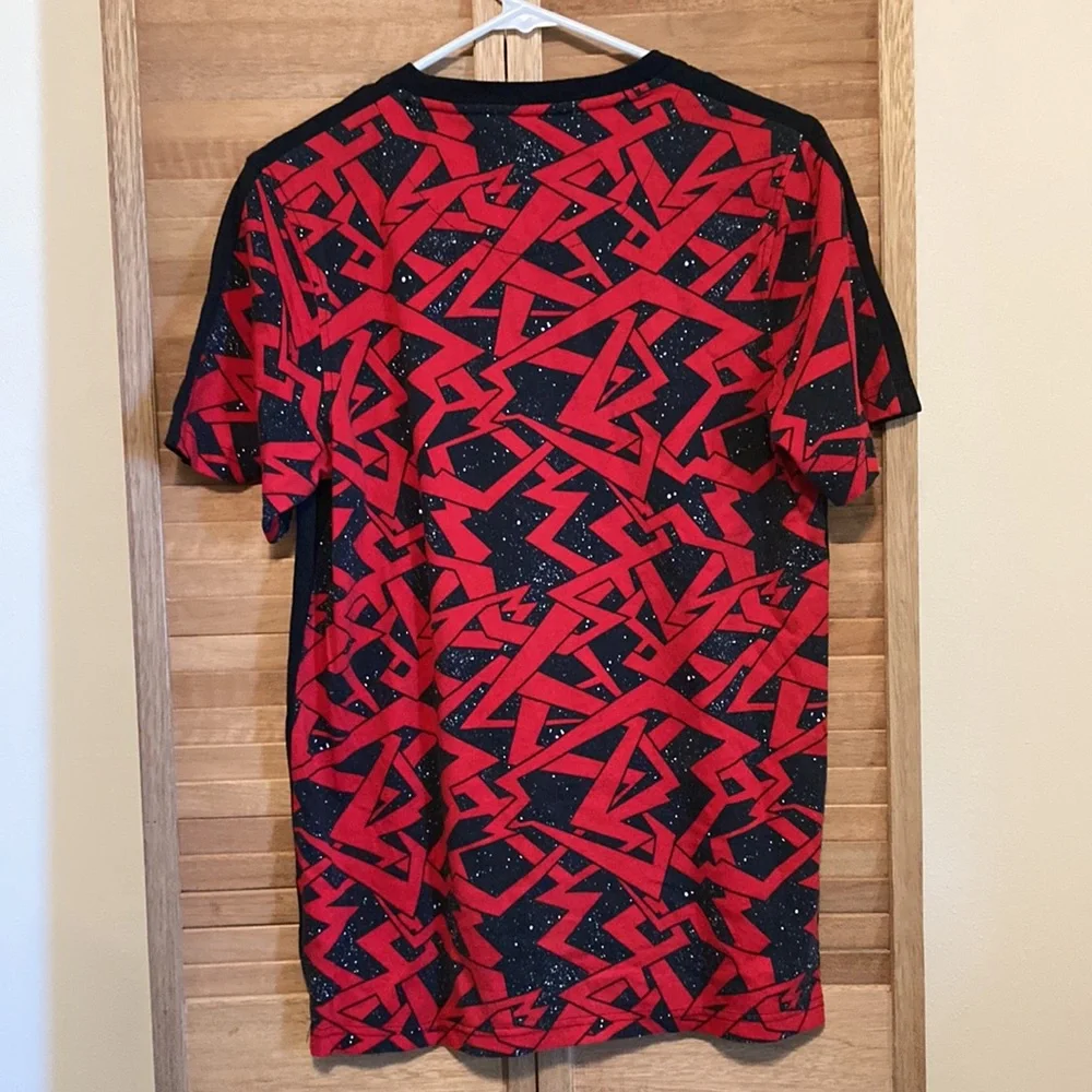 Vintage Air Jordan Jumpman 23 Tee Tshirt All Over Print Back size Medium RARE